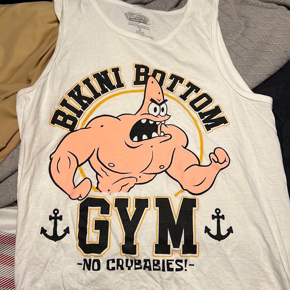SpongeBob Muscle Tank Top